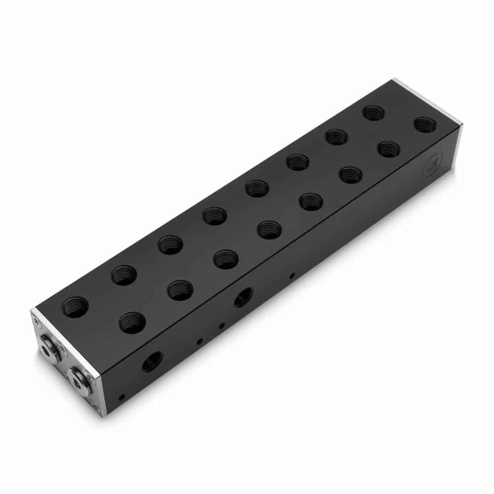 (image for) EK-Pro 2CPU 6GPU Acetal Manifold Unit - Click Image to Close